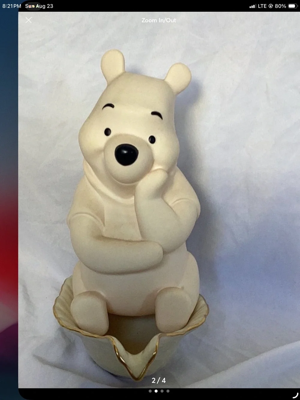 Disney parks winne poo light lamp